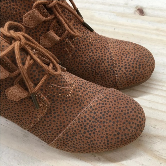 TOMS - Womens Kala Bootie, Size: 9 | Color: Tan Mini Cheetah Suede | NEW/NWT🖤🤎 - Picture 5 of 14